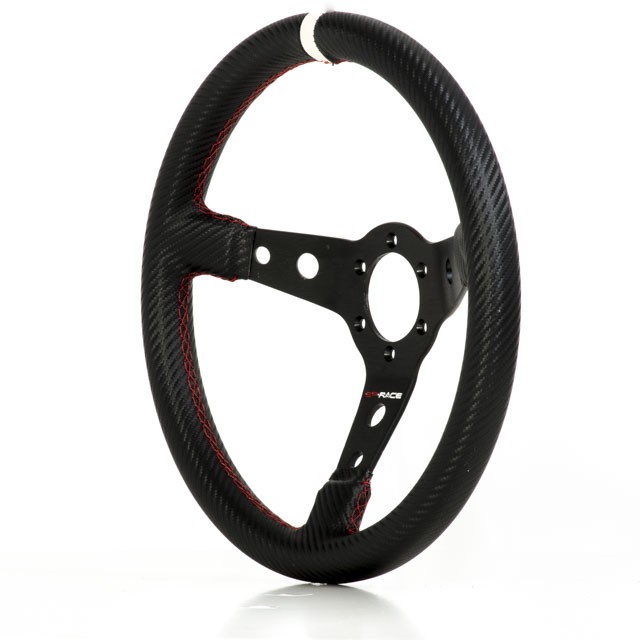 GP-RACE STEERING WHEEL S2000 CARBONLOOK 350MM / 65MM - 3