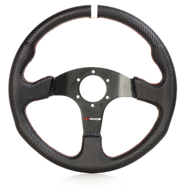 GP-RACE STEERING WHEEL S2000 CARBONLOOK 350MM / FLAT