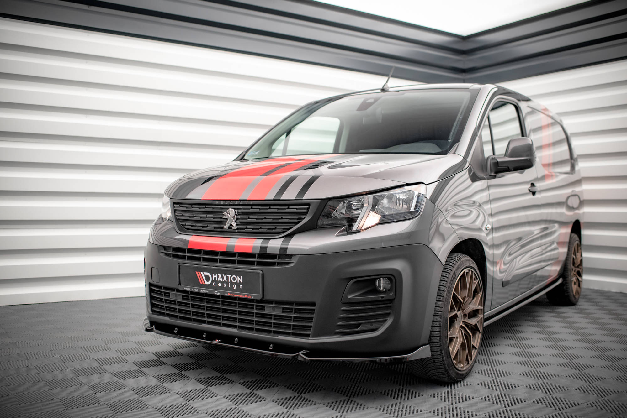 Front Splitter Peugeot Partner MK3 (2018-) - 4