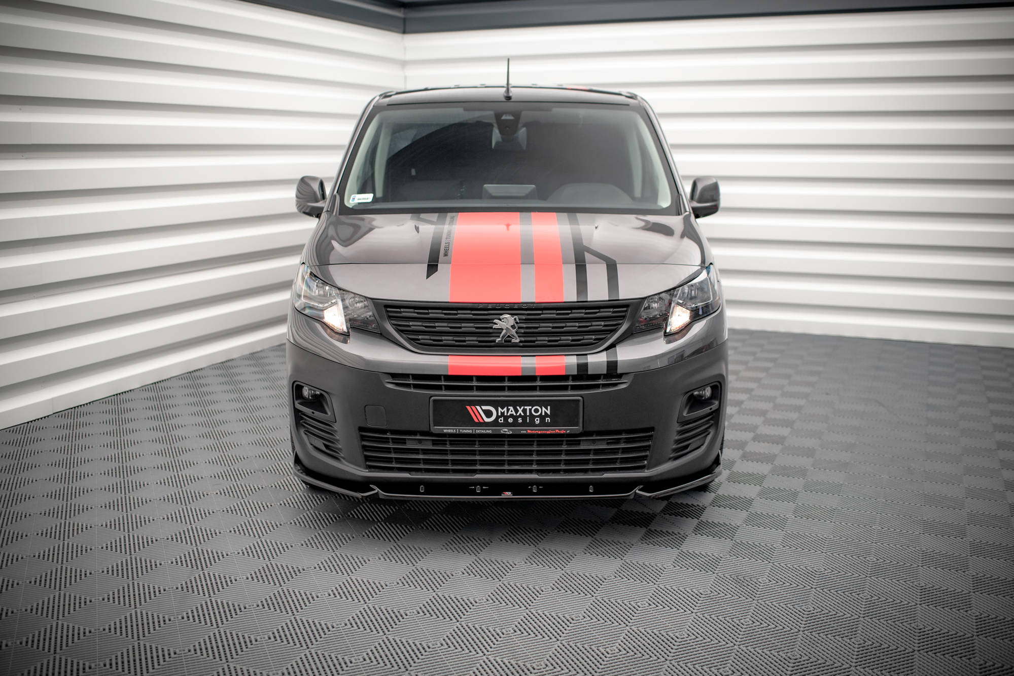 Front Splitter Peugeot Partner MK3 (2018-) - 2