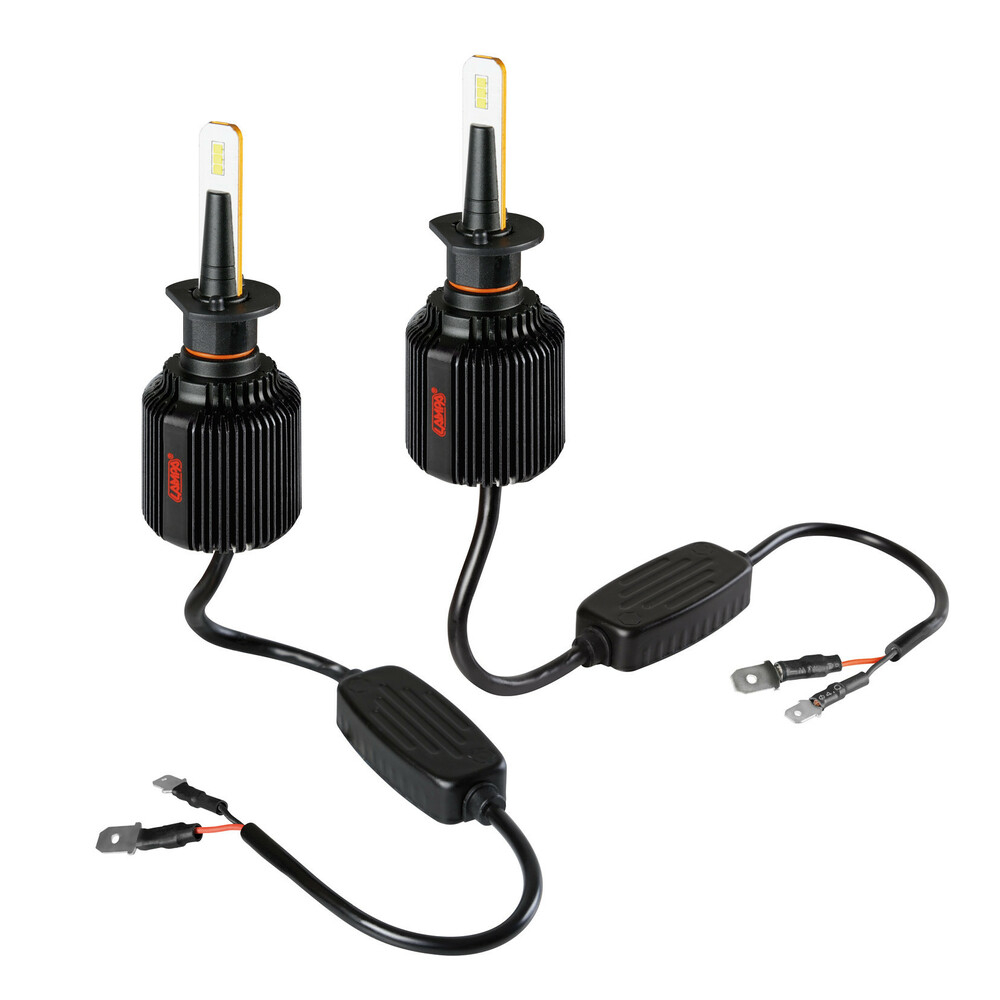 CONVERSION KIT 2X 16W 6500K LED BULBS FOR H1