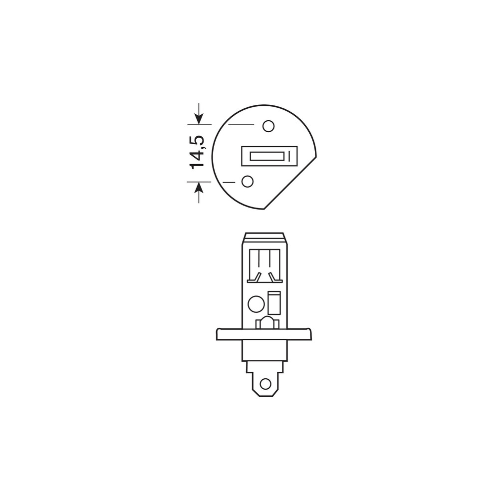 CONVERSION KIT 2X 16W 6500K LED BULBS FOR H1 - 4