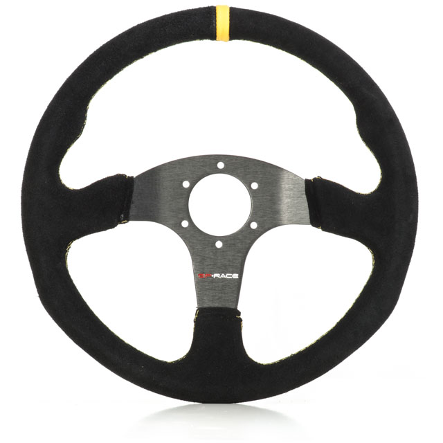 GP-RACE STEERING WHEEL S2000 SUEDE 350MM / FLAT
