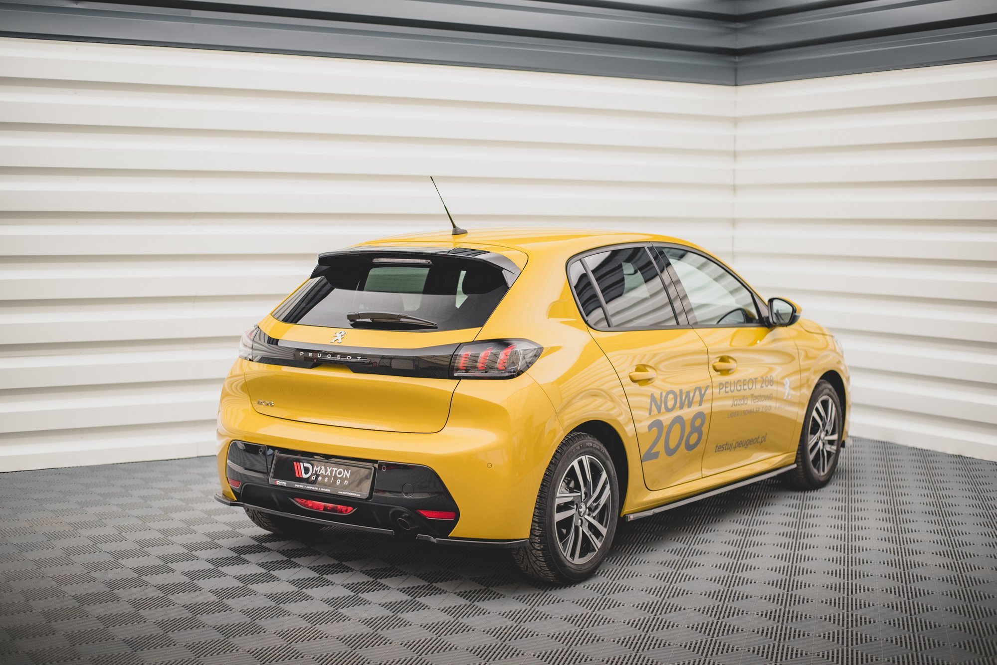 Rear Side Splitters Peugeot 208 Mk2 (2019-) - 2