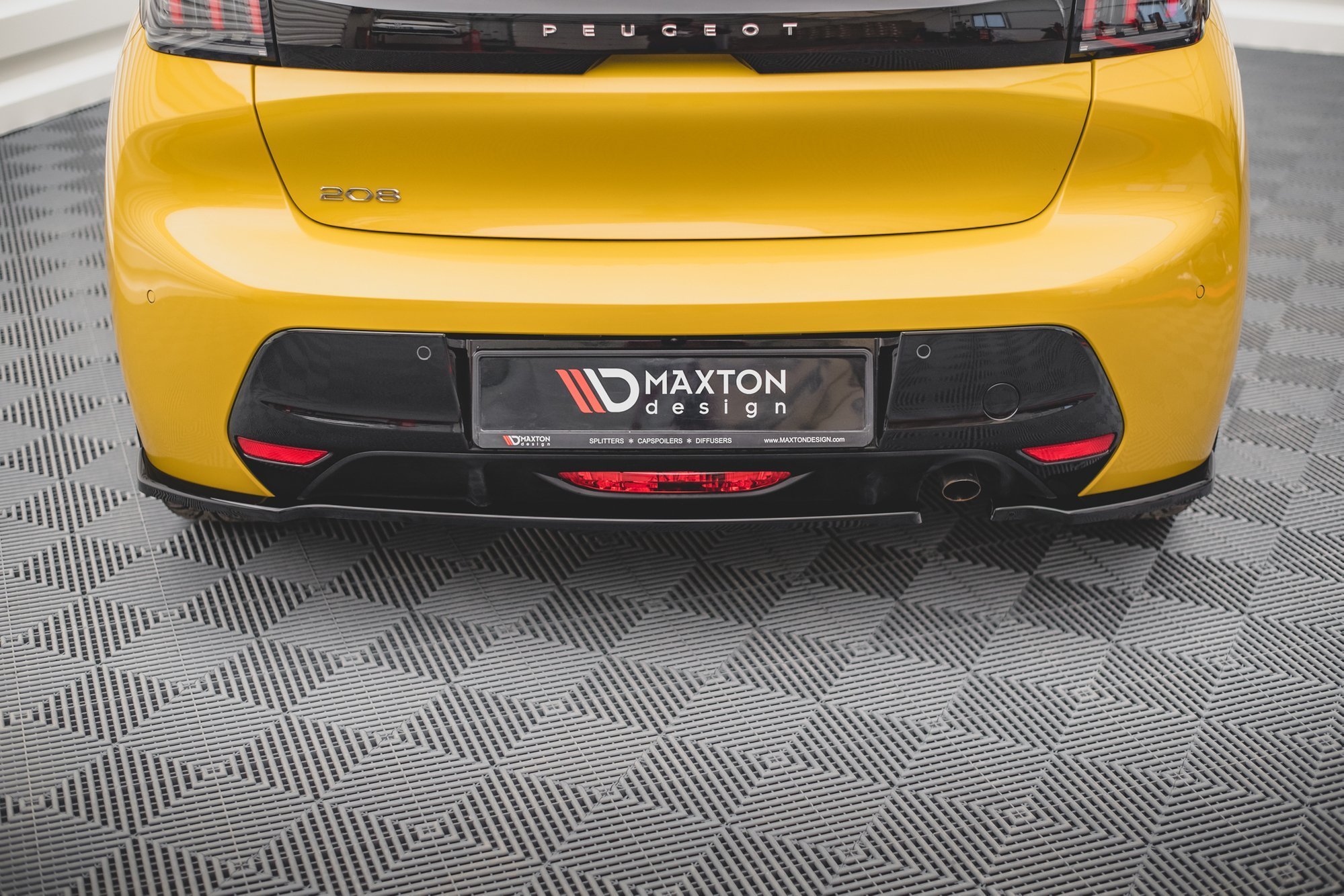 Rear Side Splitters Peugeot 208 Mk2 (2019-) - 3