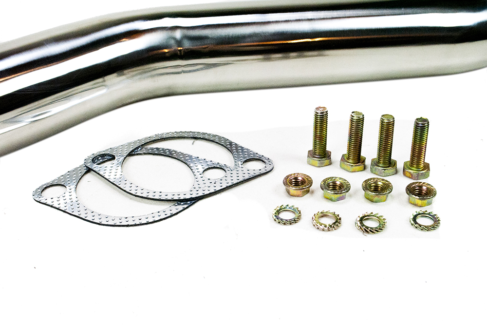 TOYOTA SUPRA 93-98 TURBO FRONT PIPE (USA) STAINLESS STEEL - 4