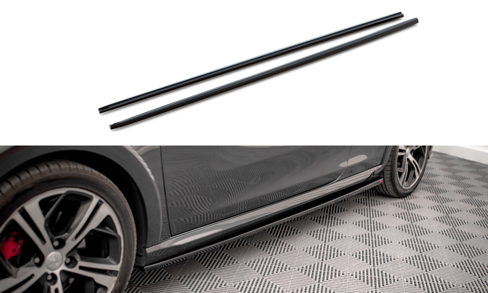 Side Skirts Diffusers Peugeot 208 GTI MK1