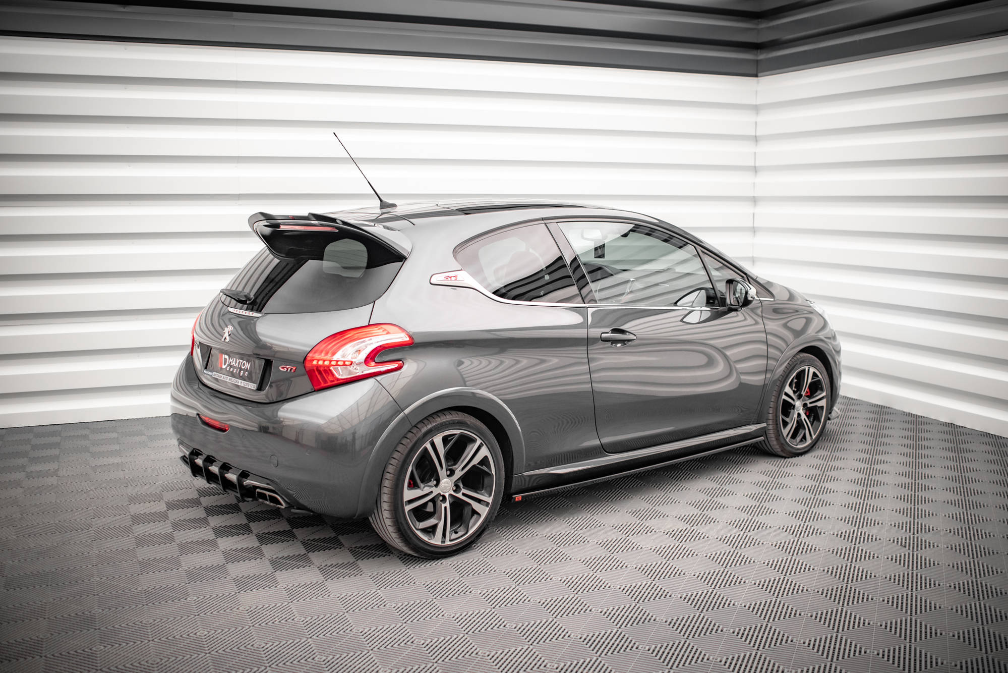 Side Skirts Diffusers Peugeot 208 GTI MK1 - 3