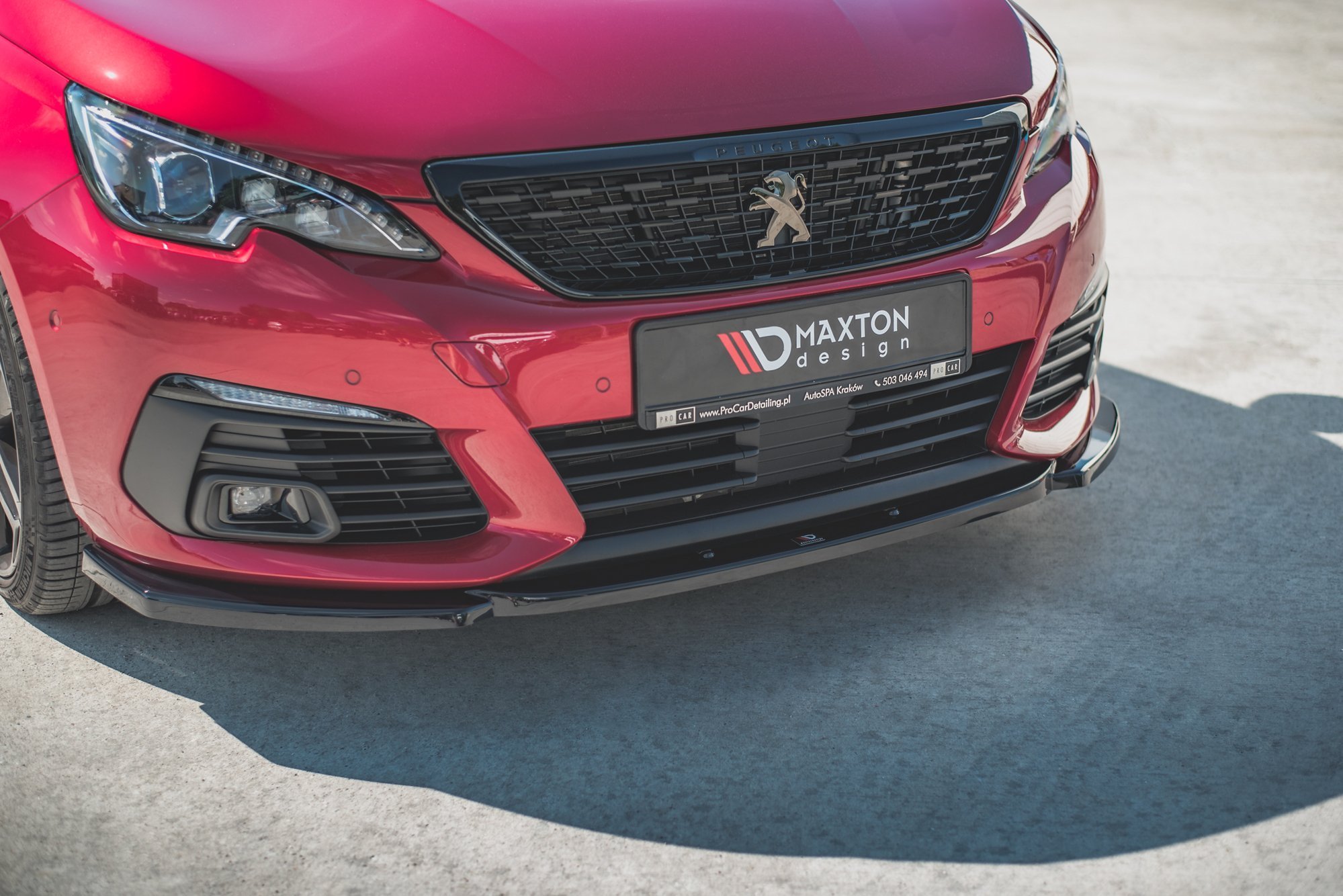 Front Splitter V.2 Peugeot 308 GT Mk2 Facelift - 4