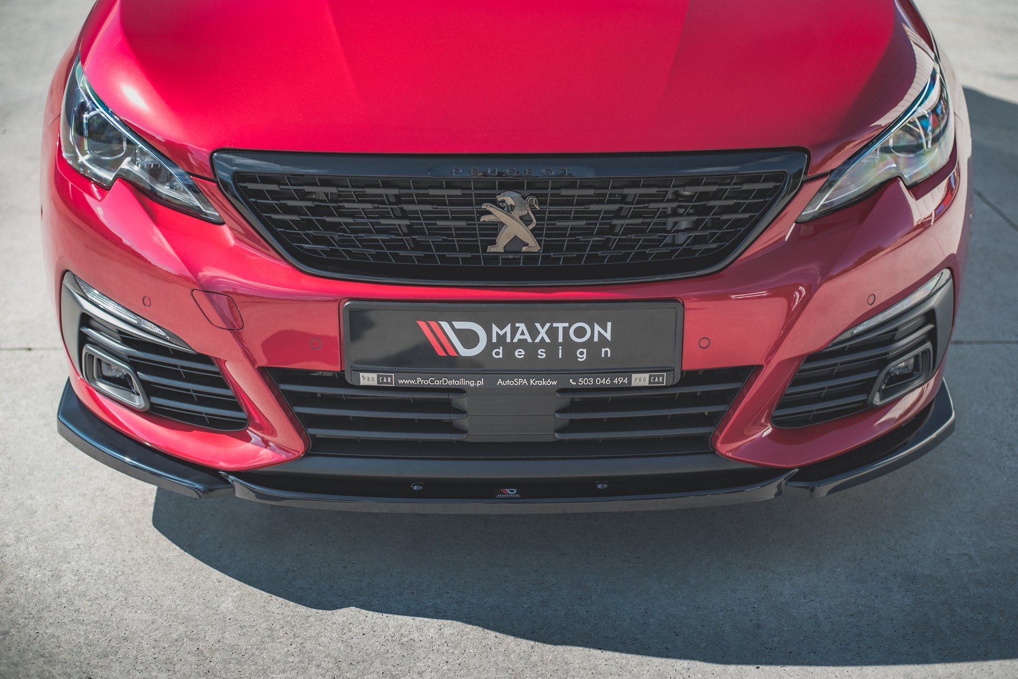 Front Splitter V.2 Peugeot 308 GT Mk2 Facelift - 5