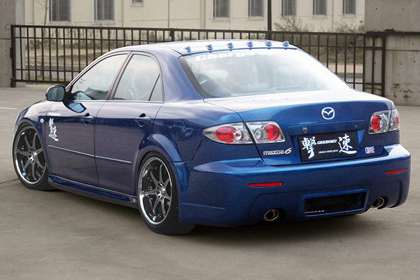MAZDA 6 -08 CHARGESPEED BAKRE STÖTFÅNGARE