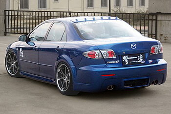MAZDA 6 -08 CHARGESPEED BAKRE STÖTFÅNGARE