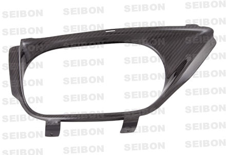 NISSAN GTR R35 09-10 SEIBON OEM REAR BUMPER COVERS - 2