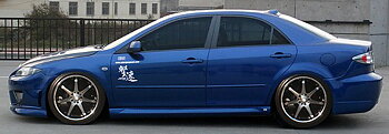 MAZDA 6 -08 CHARGESPEED SIDESKIRTS