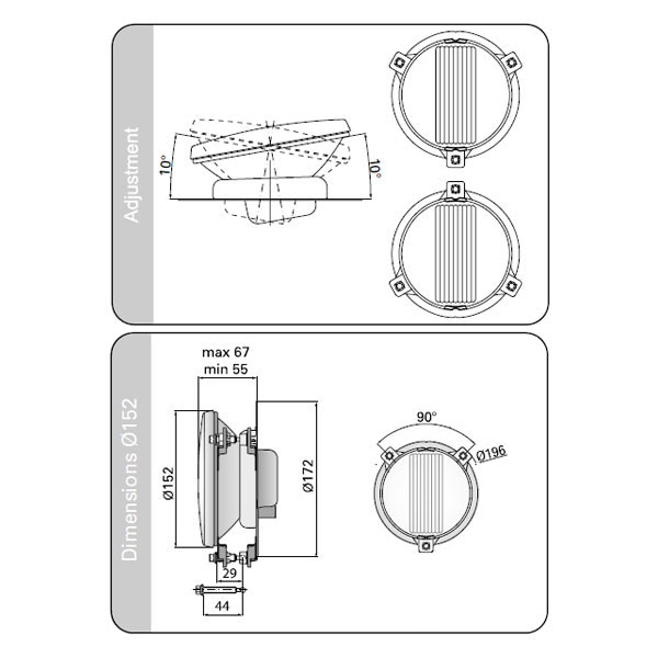 RRS RALLY LIGHT 150MM - 3