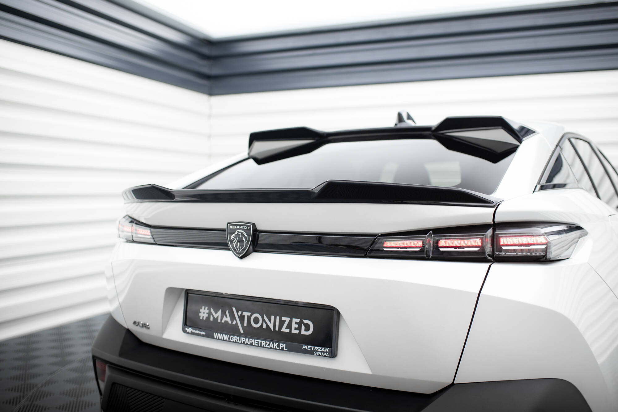 Lower Spoiler CAP 3D Peugeot 408 Mk1 - 3