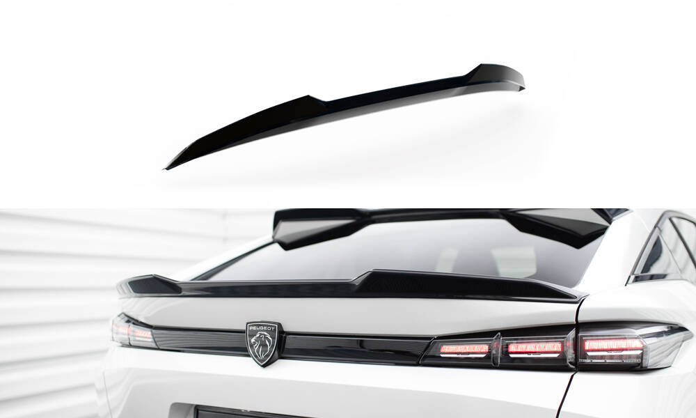 Lower Spoiler CAP 3D Peugeot 408 Mk1