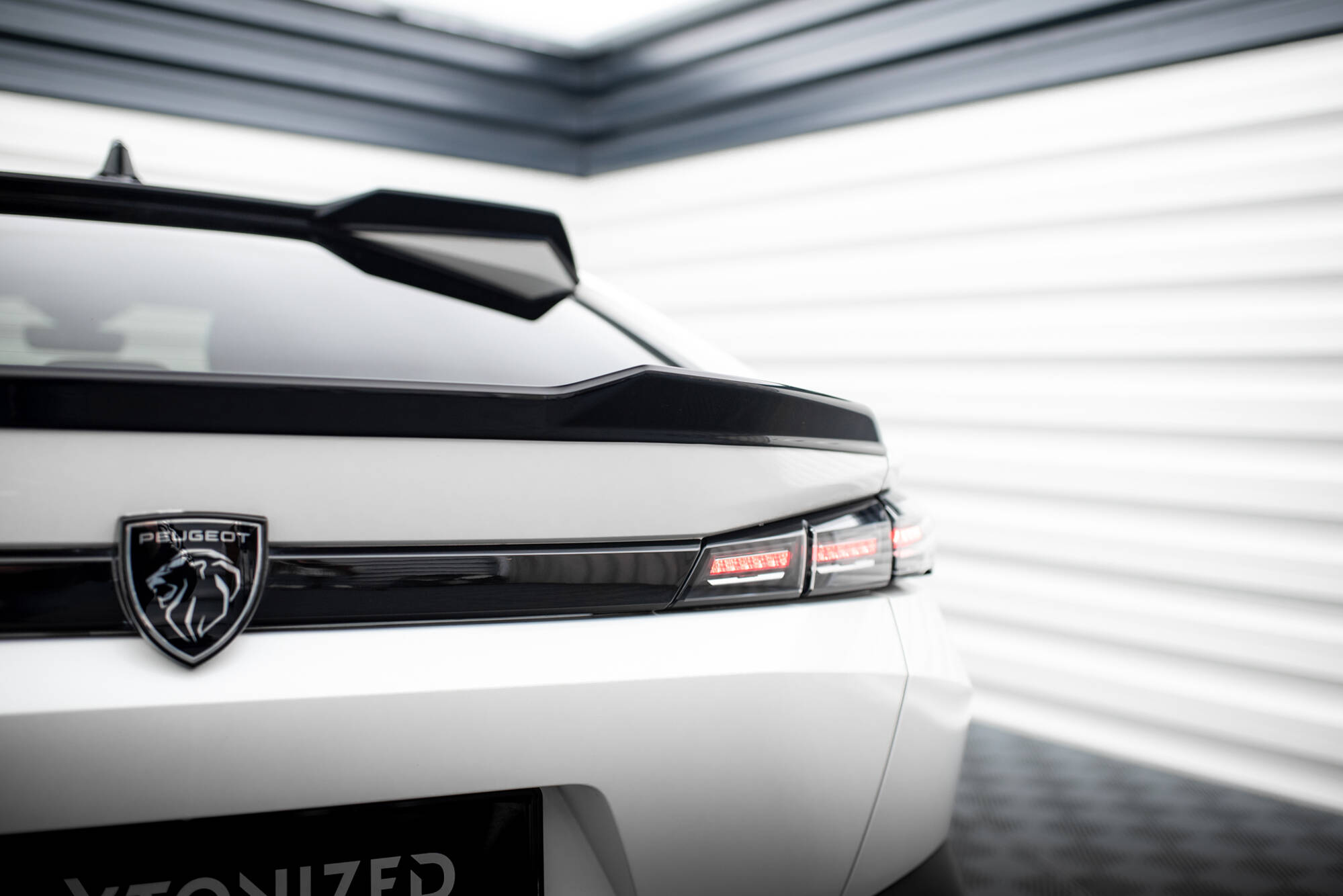 Lower Spoiler CAP 3D Peugeot 408 Mk1 - 4