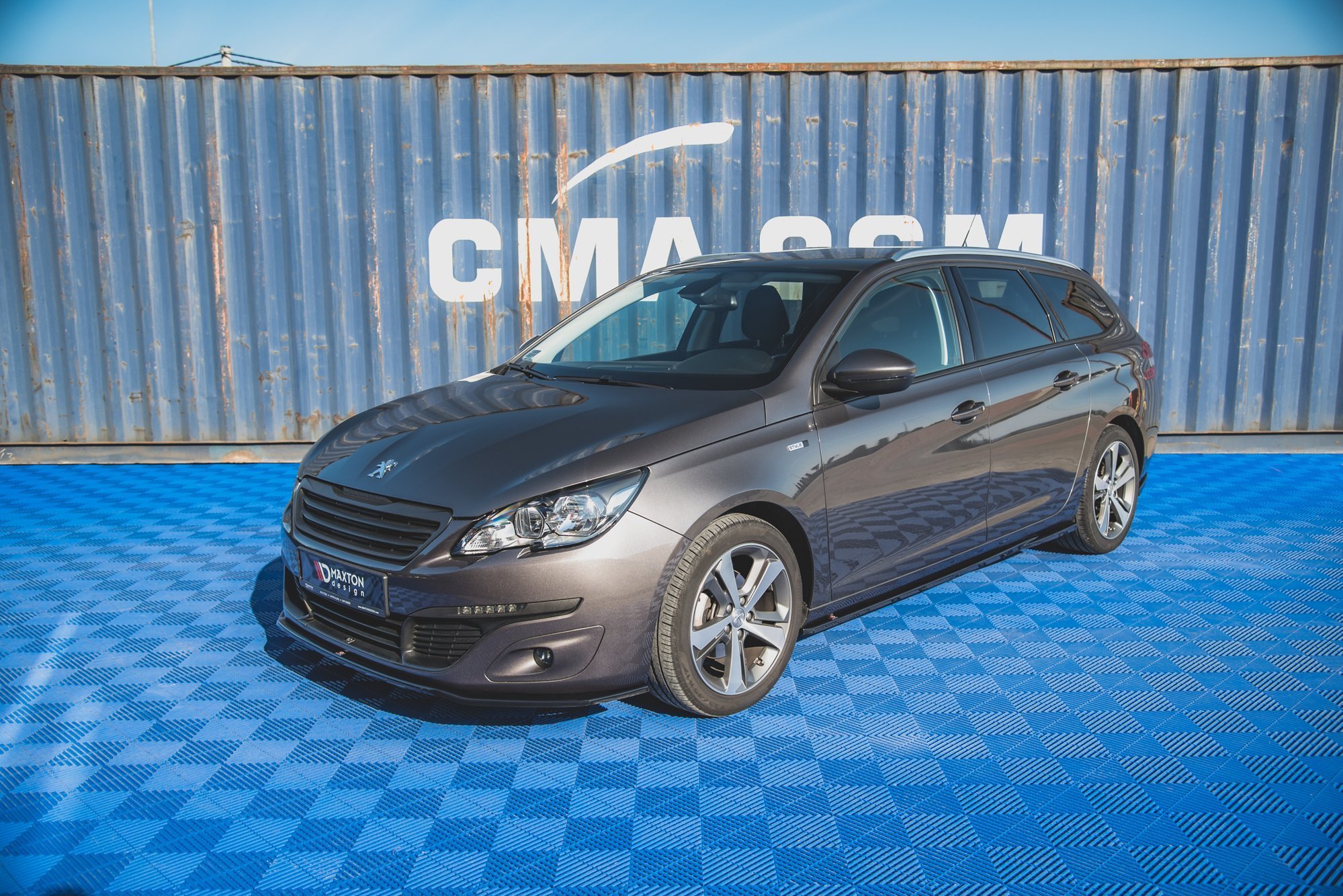 Side Skirts Diffusers Peugeot 308 SW Mk2 Facelift - 2