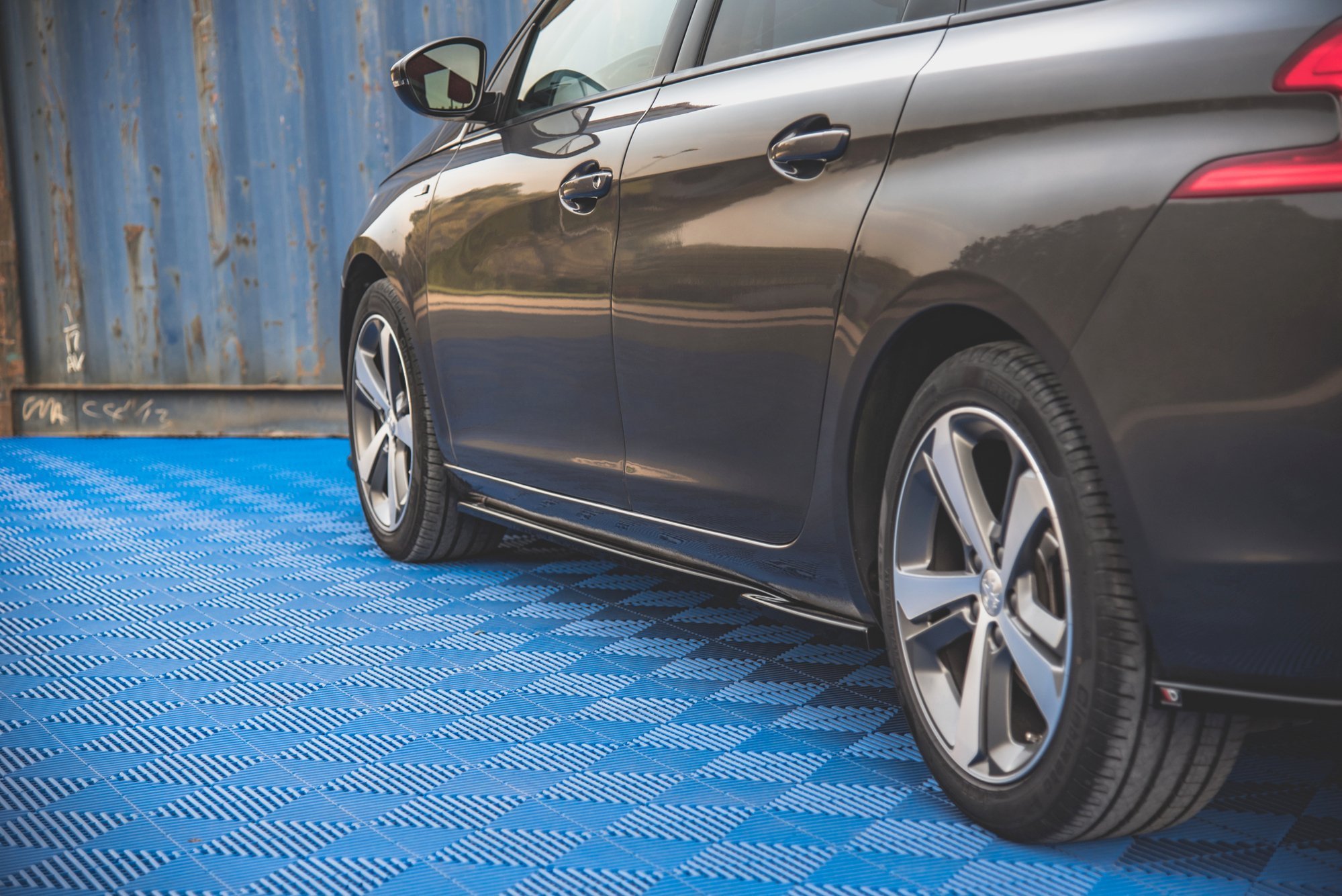 Side Skirts Diffusers Peugeot 308 SW Mk2 Facelift - 5