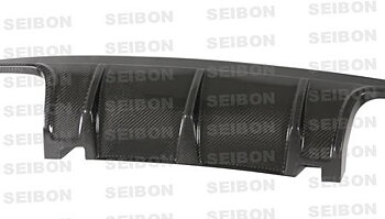 SUBARU STI 08-11 HATCHBACK SEIBON OEM CARBON BAKRE STÖTFÅNGARE LÄPP
