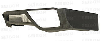 NISSAN GTR R35 09-10 SEIBON OEM CARBON BAKRE STÖTFÅNGARE LÄPP