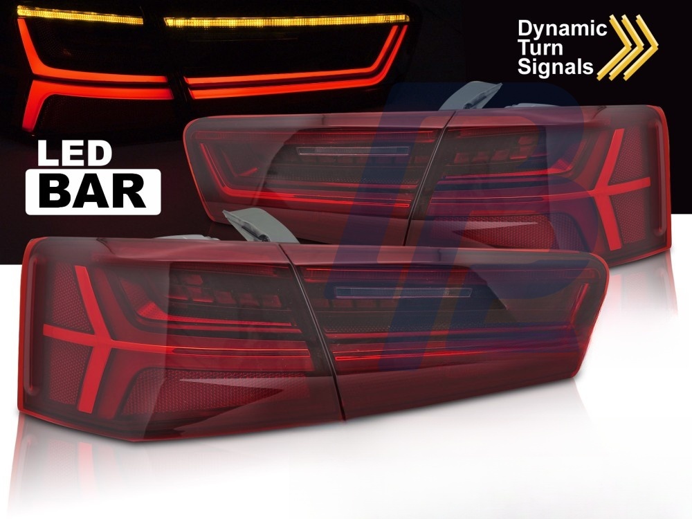 Full LED Tail Lights Sequential for Audi A6 C7 2011–2014 - 2