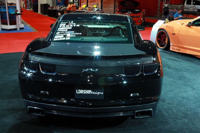 CHEVROLET CAMARO 10-11 SEIBON OEM CARBON REARLIP - 4