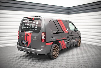 Central Rear Splitter (Vertical Bars) Peugeot Partner Long Mk3