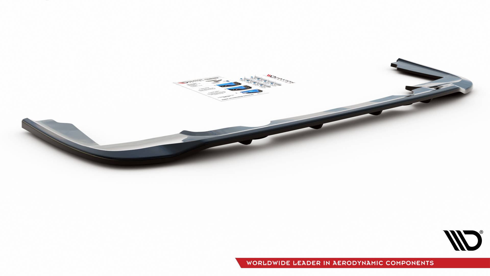 Central Rear Splitter (Vertical Bars) Peugeot Partner Long Mk3 - 5