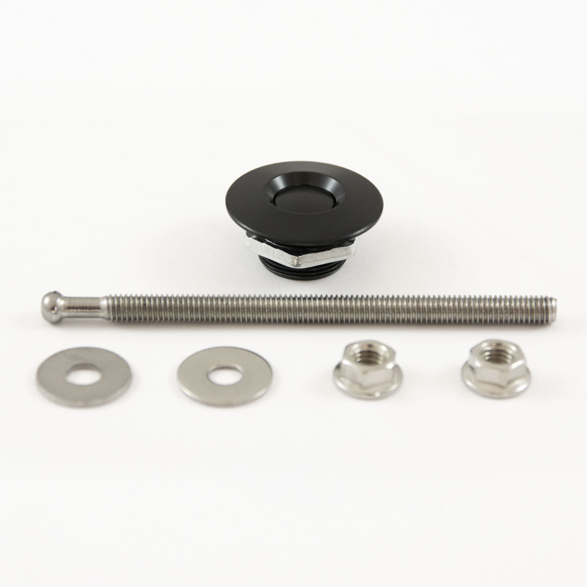 QUICK RELEASE PUSH CLIP BLACK HEAD M6 - 2