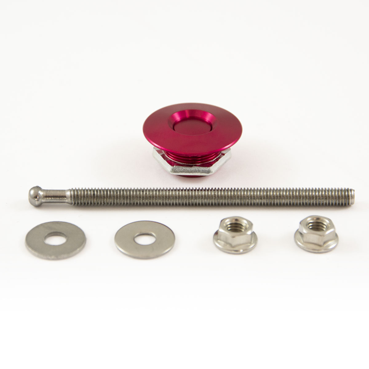 QUICK RELEASE PUSH CLIP RED HEAD M6 - 2