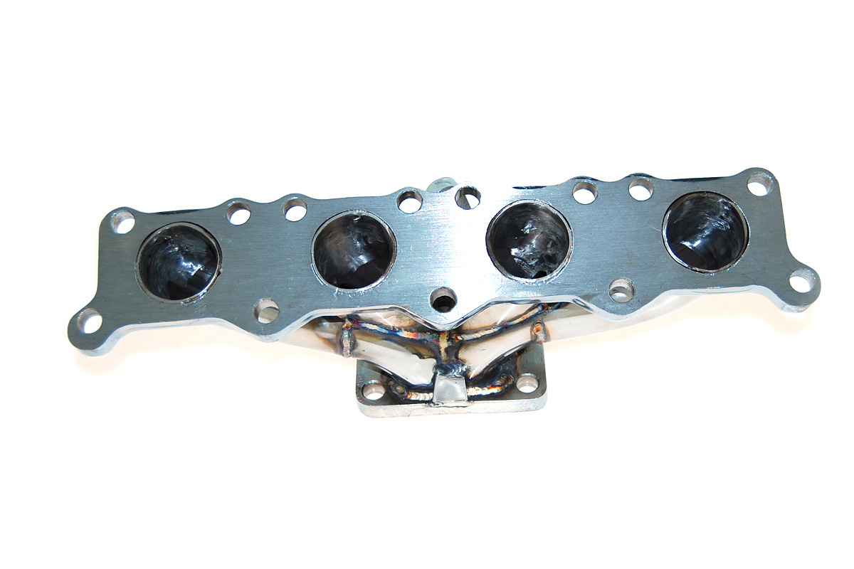 AUDI/VW 1.8T T3 STAINLESS STEEL TURBO HEADER - 4