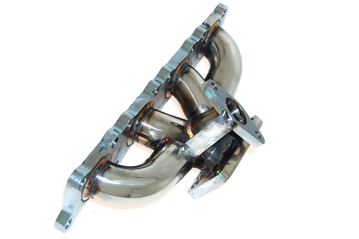 AUDI/VW 1.8T T3 STAINLESS STEEL TURBO HEADER - 2