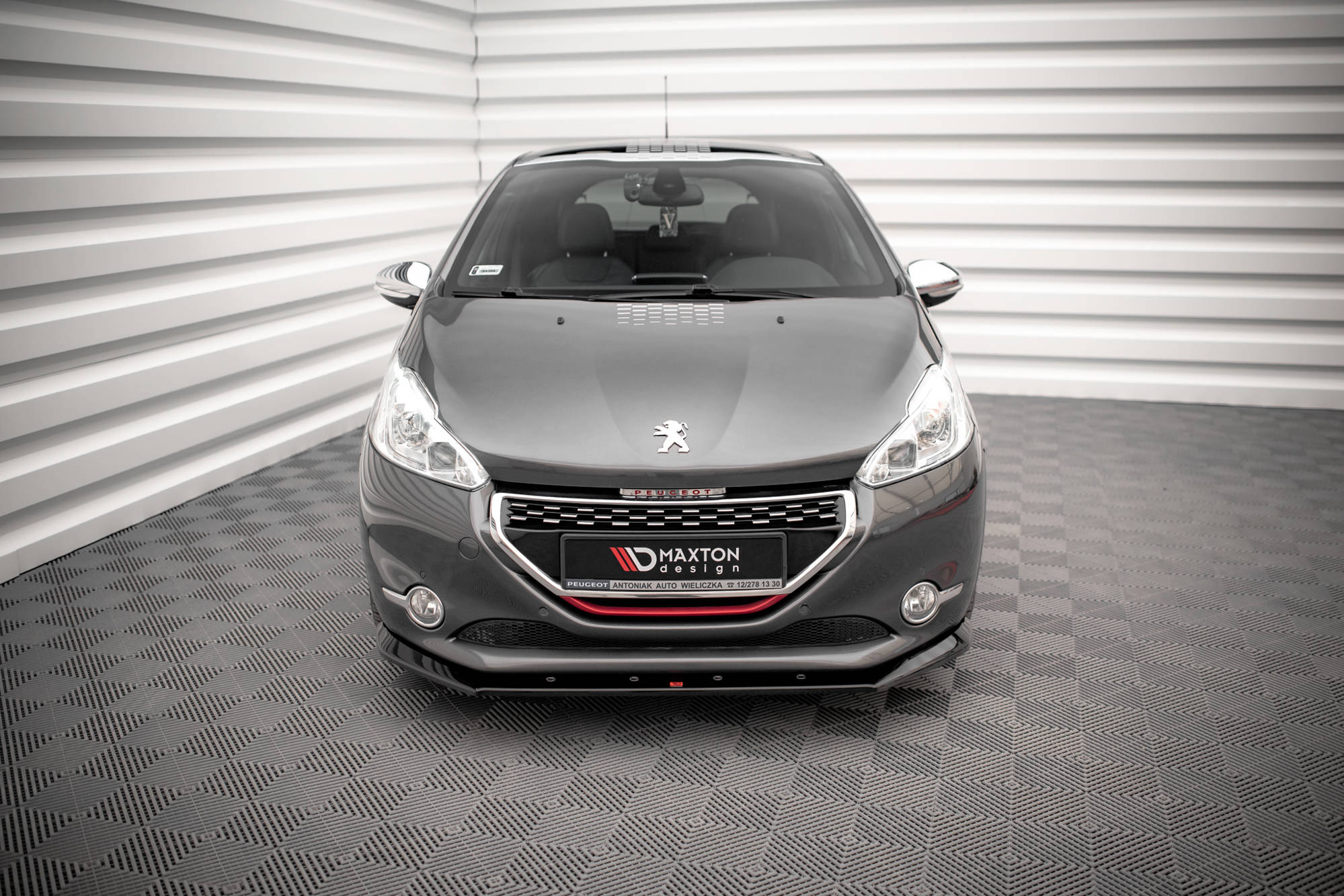 Front Splitter V.1 Peugeot 208 GTI MK1 - 2