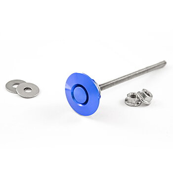 QUICK RELEASE PUSH CLIP BLUE HEAD M6