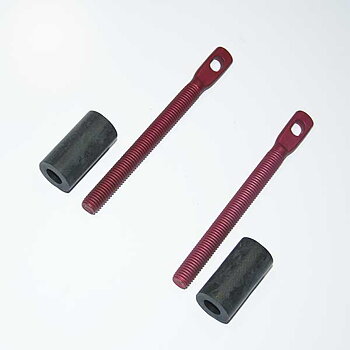ATTACHES CAPOT AEROCATCH®120 NOIRES  - VERROUILLABLES À CLÉ