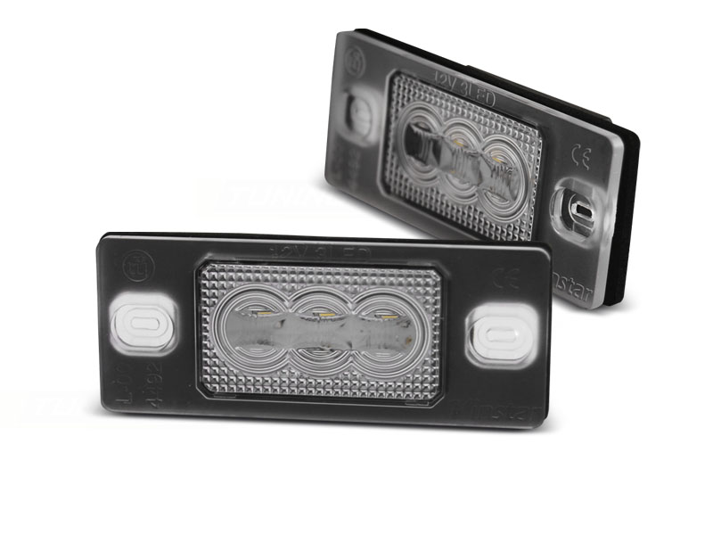 LICENSE LED LIGHTS VW TIGUAN / TOUAREG / GOLFV,VI VARIANT /  PORSCHE CAYENNE 3XLED CANBUS