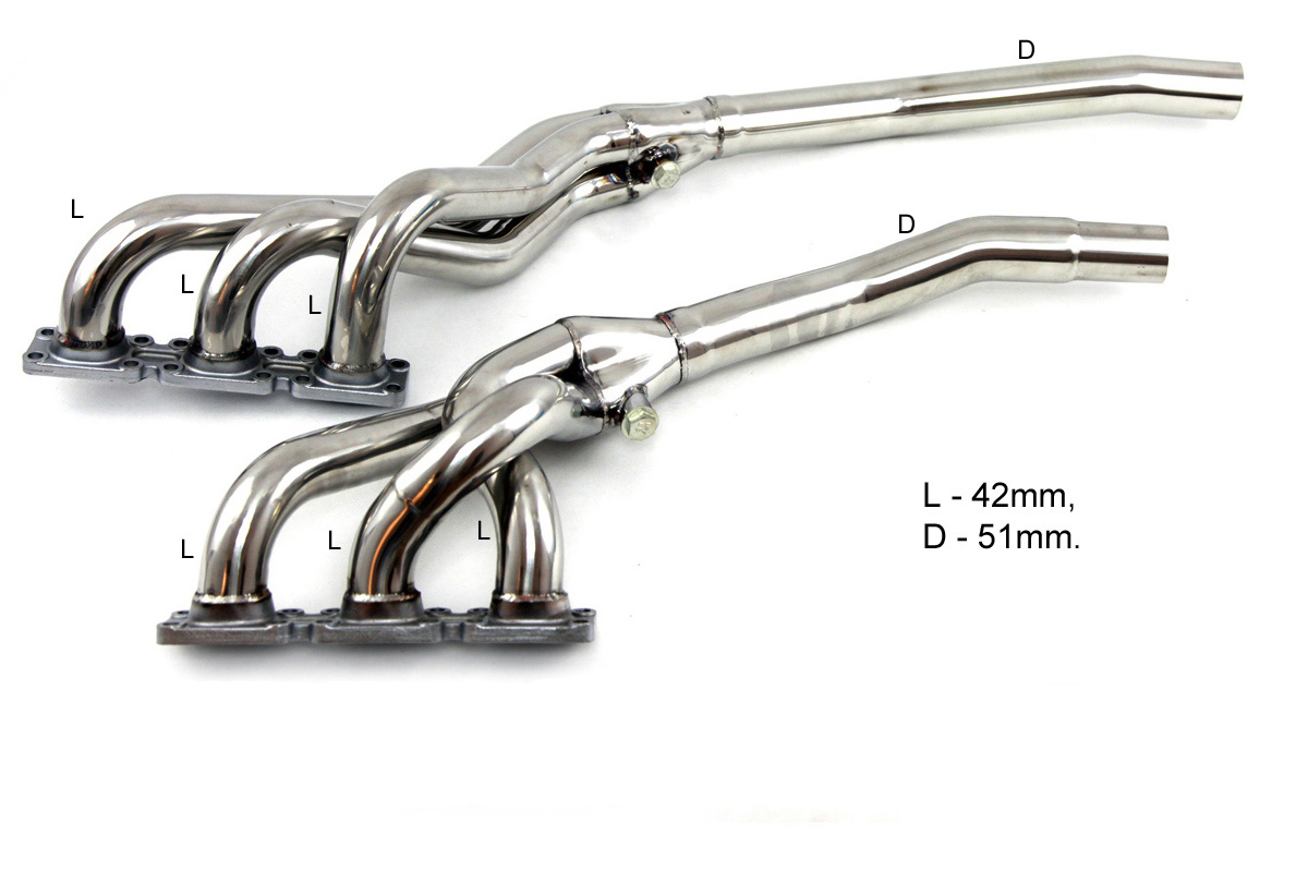 BMW 3-SERIES 91-98 E36 323I/325I/M3 STAINLESS STEEL HEADER - 4