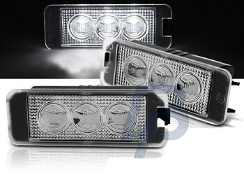 LICENSE LED LIGHTS VW TIGUAN / TOUAREG / GOLFV,VI VARIANT /  PORSCHE CAYENNE LED CANBUS
