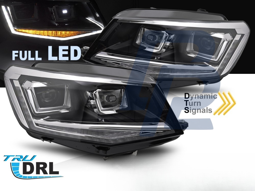 Full LED Headlights Sequential DRL for VW Caddy 2015–2020 - 4
