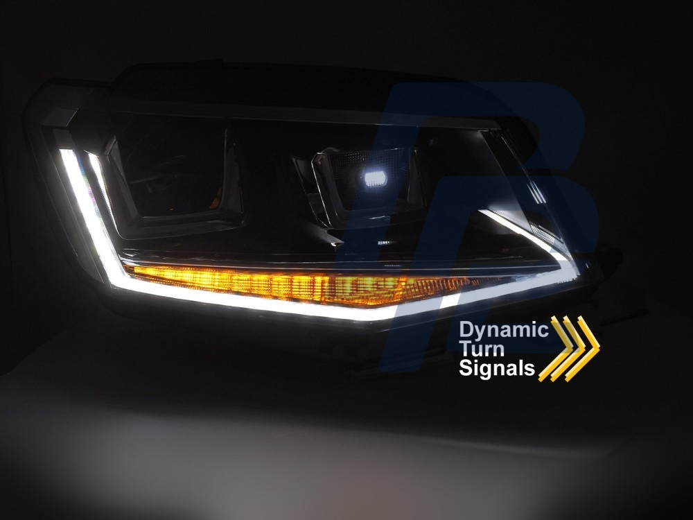 Full LED Headlights Sequential DRL for VW Caddy 2015–2020 - 5