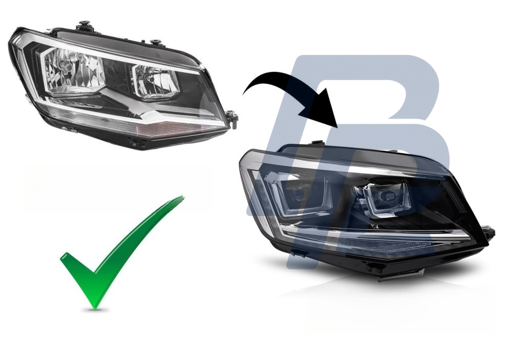Full LED Headlights Sequential DRL for VW Caddy 2015–2020 - 3