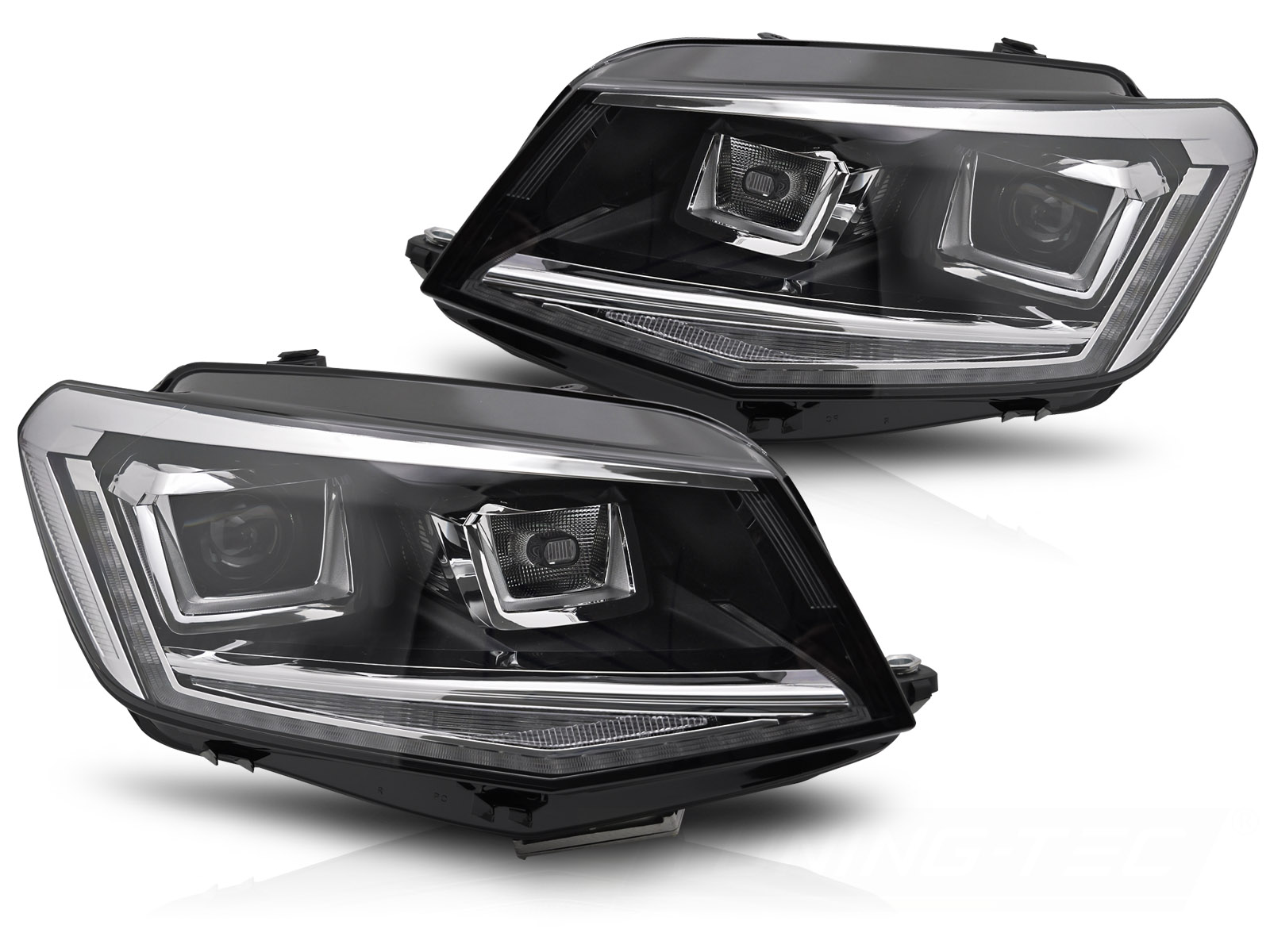 FULL-LED-STRÅLKASTARE SEQ DRL TILL VW CADDY 2015-2020