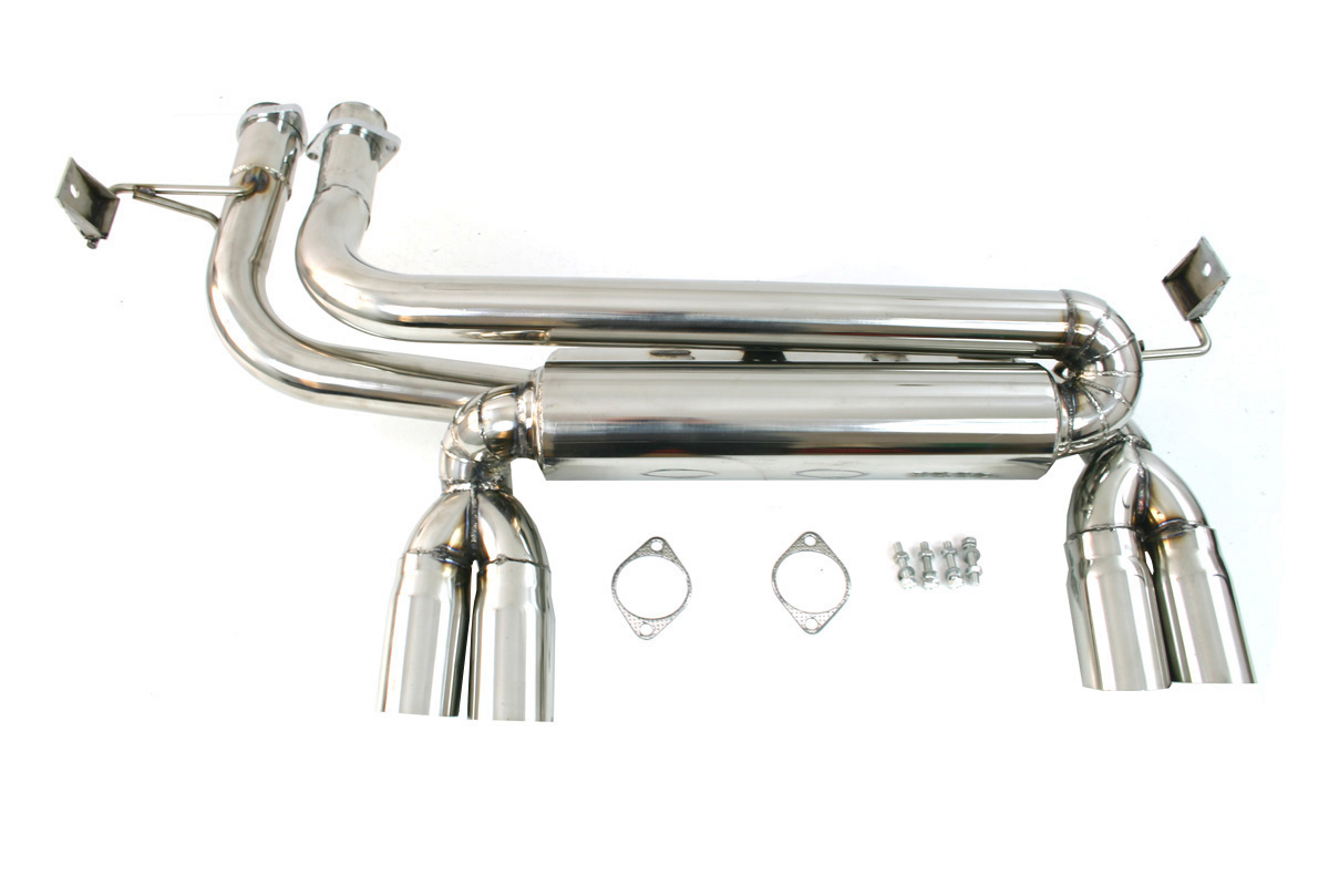 BMW 3-SERIES E46 M3 99-05 AXLE BACK DUAL EXHAUST SYSTEM - 2