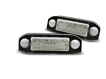LED SKYLTBELYSNING VOLVO C30 / S40 / V50 / S60 / V70 / S80 / XC60 / XC70 / CX90 LED