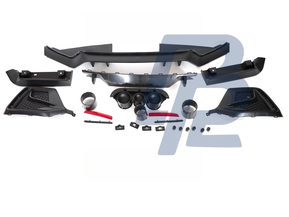 Sport Rear Bumper for Honda Civic X Saloon 4D 2016–2021 - 3