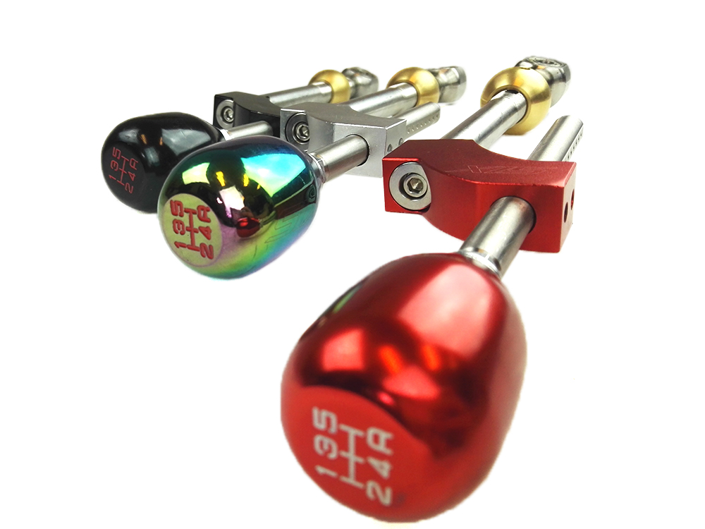 CIVIC/CRX/DELSOL/INTEGRA 88-00 SHORT SHIFTER PRO SILVER SIX - 3