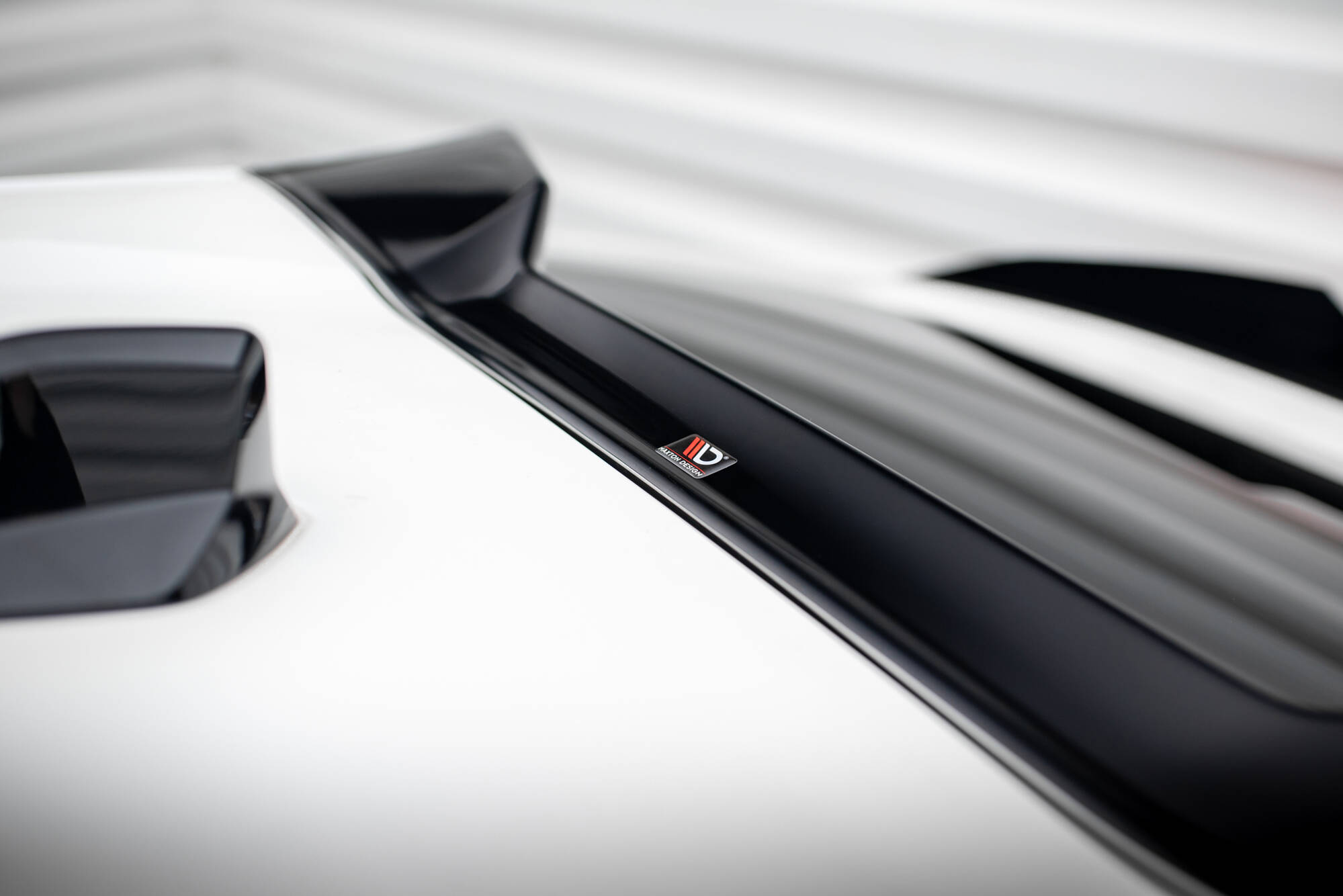 Upper Spoiler CAP 3D Peugeot 408 Mk1 - 2