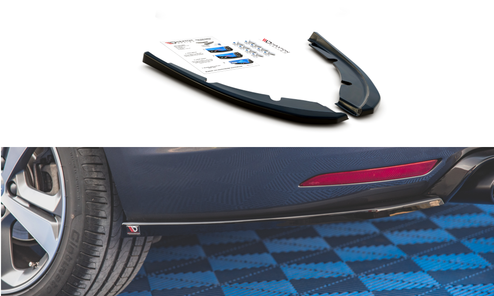 Rear Side Splitters V2 Peugeot 308 SW MK2 Facelift (2017-)